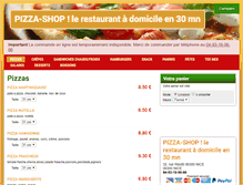 Tablet Screenshot of pizza-shop.livepepper.com