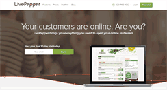 Desktop Screenshot of livepepper.com